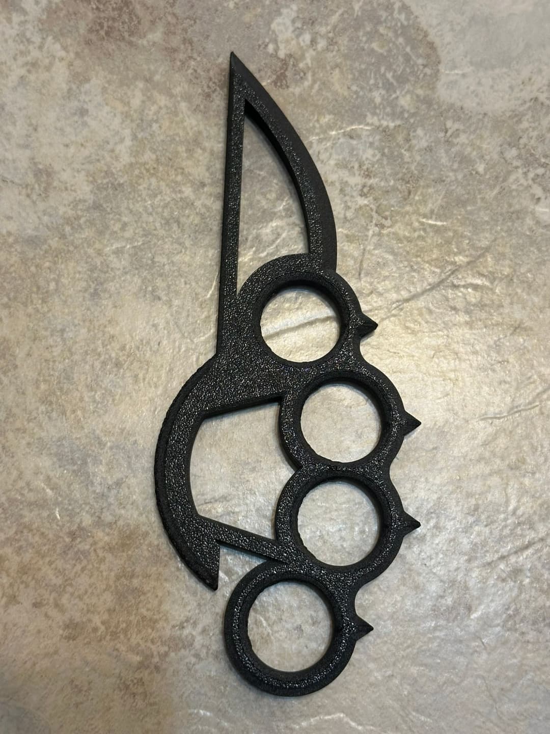 Hell Spike Carbon Knuckles