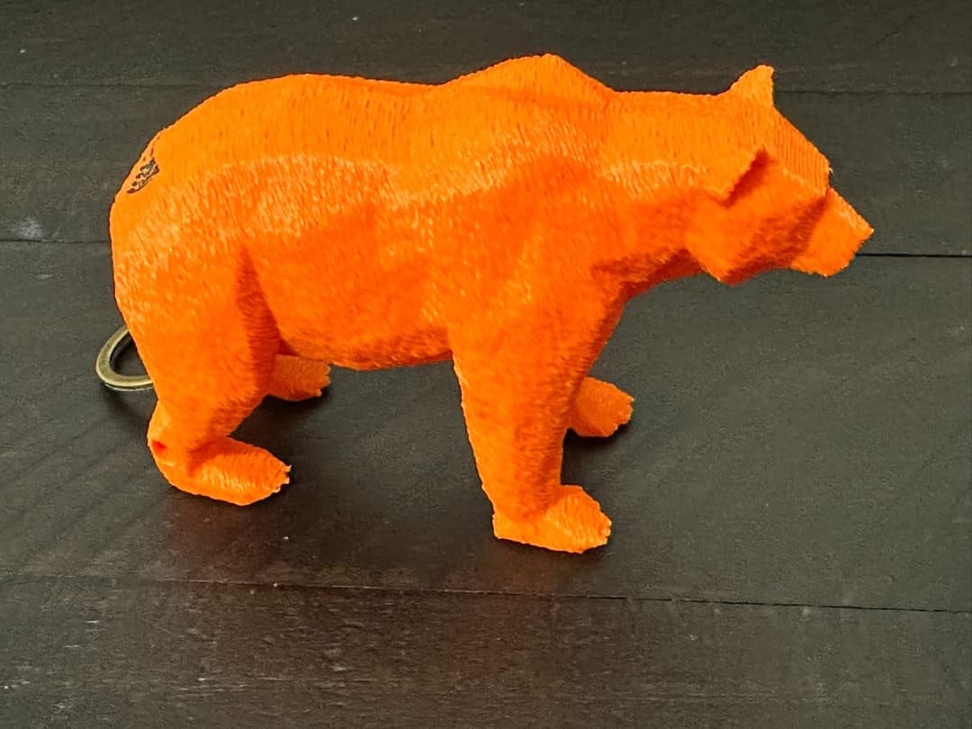 Floating NFC Bear Keychain