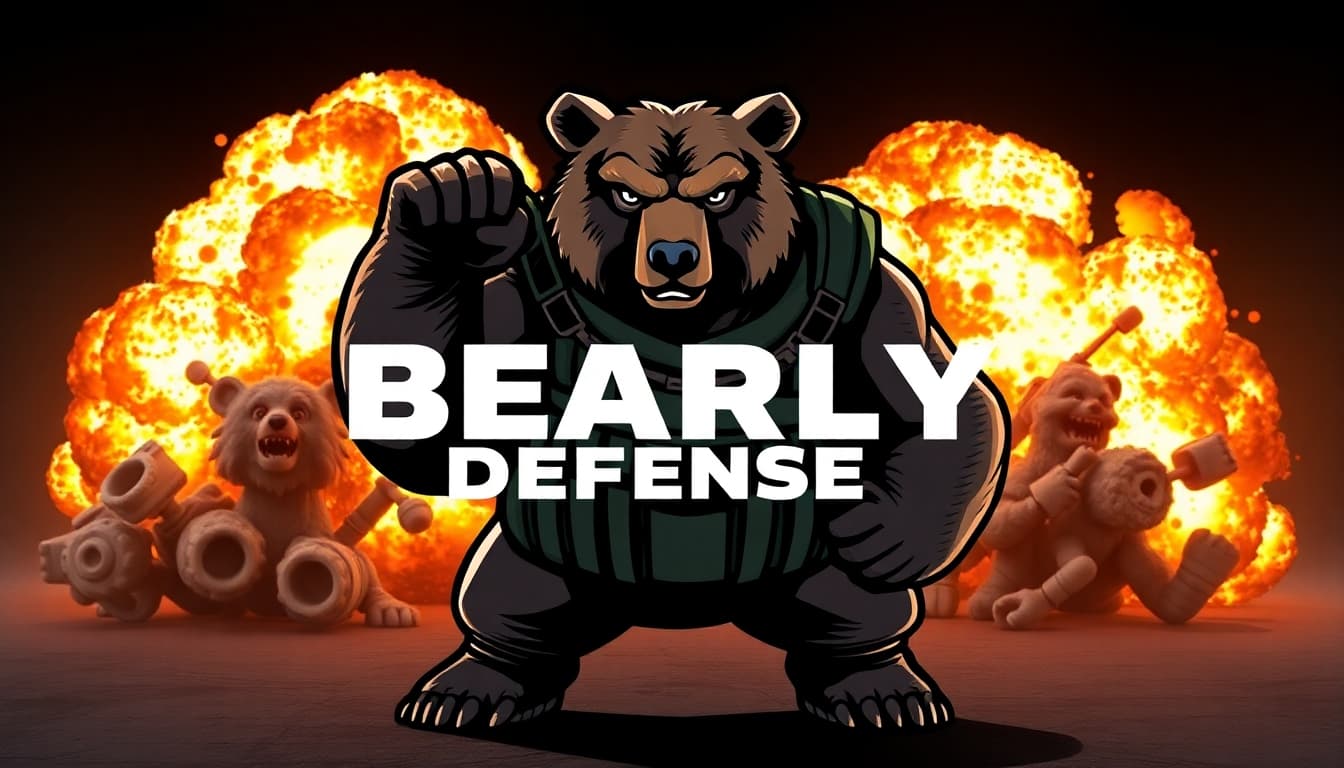 Bearly Defense tactical hero