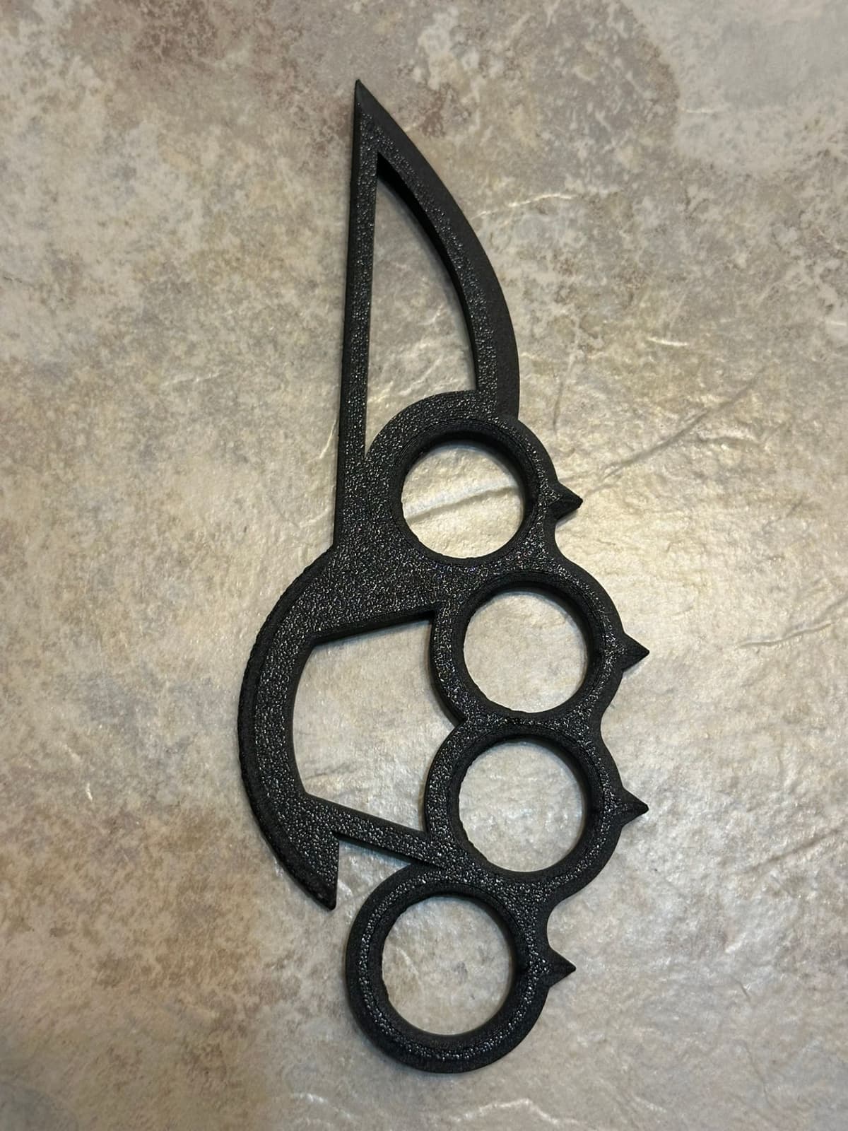 Hell Spike Carbon Knuckles