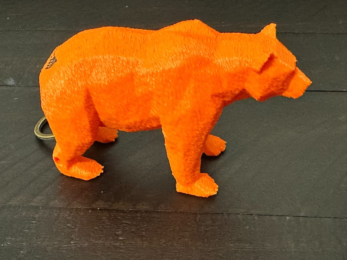 Floating NFC Bear Keychain